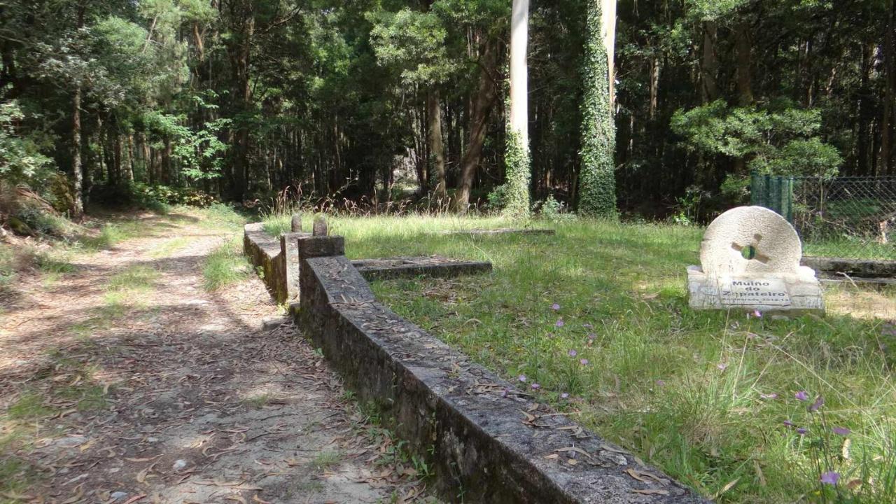 Casa rural recién restaurada en Canedo con terraza Carnota Esterno foto